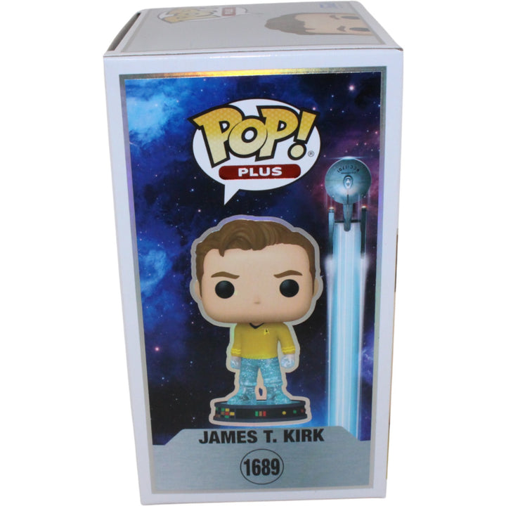 William Shatner Autographed Star Trek Glitter #1689 Funko Pop! Beckett 54590
