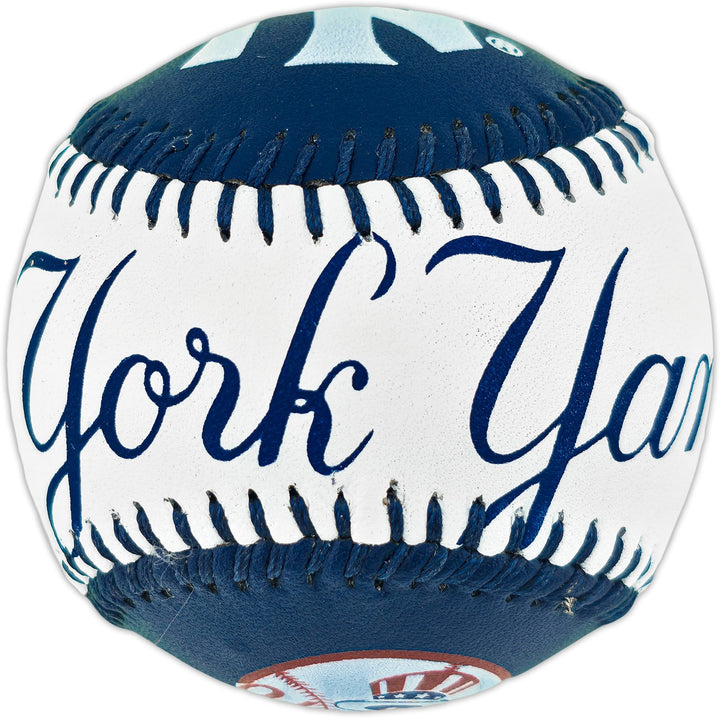 Ichiro Suzuki Auto Official Yankees Logo Baseball Mariners Beckett Witness