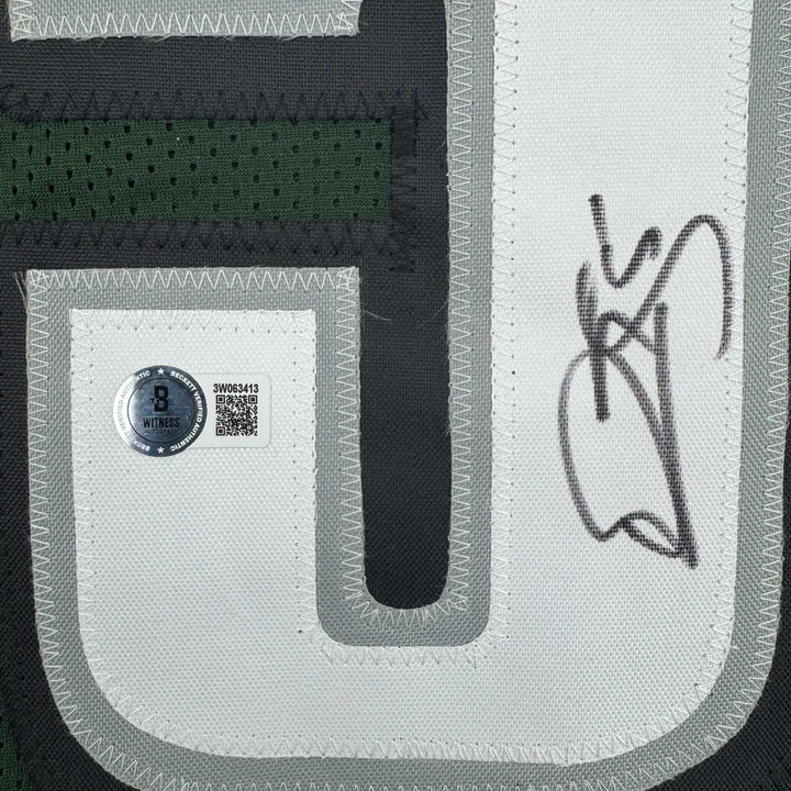 Autographed/Signed DONOVAN MCNABB Philadelphia Green Jersey Beckett COA