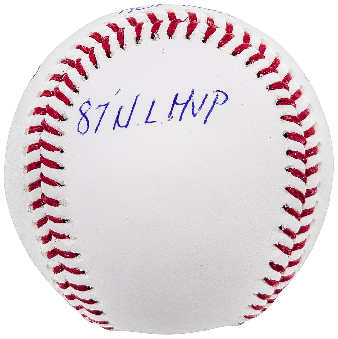 Andre Dawson Signed MLB Baseball Montreal Expos Statball 6 Stats Beckett