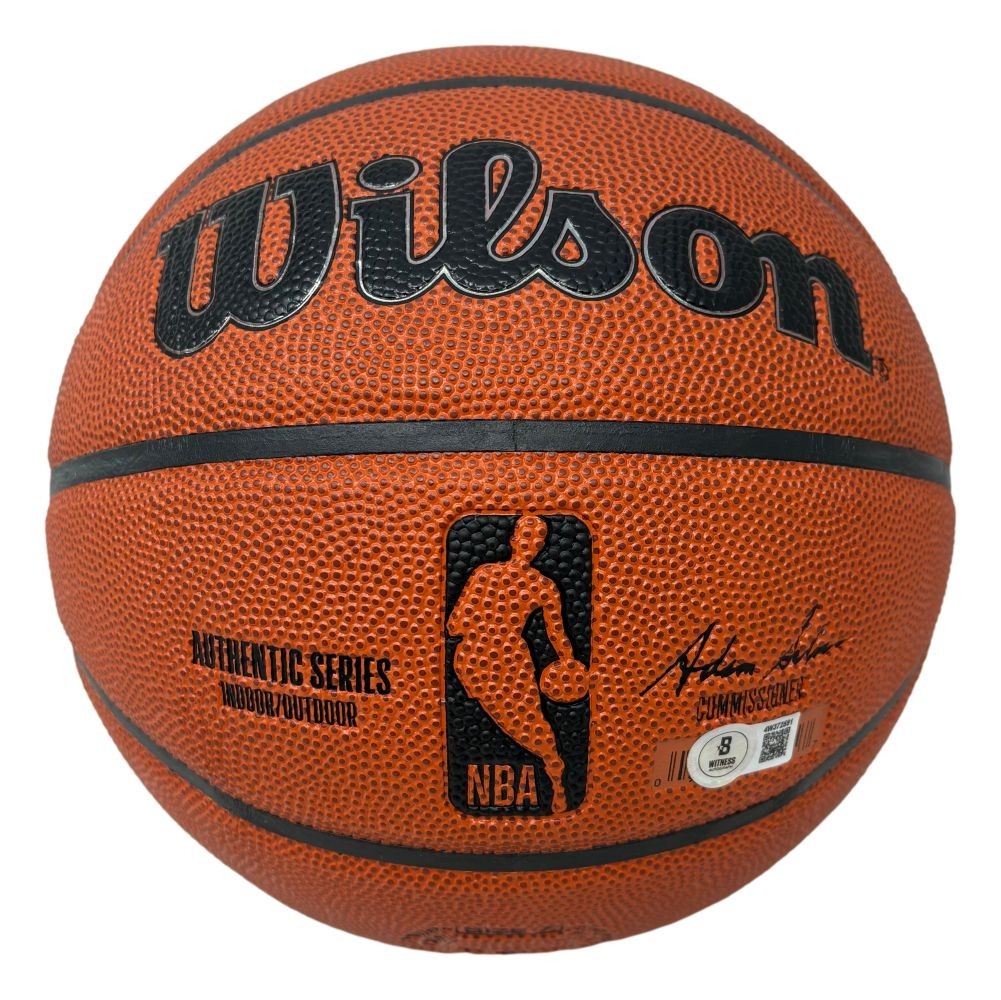 Shaquille O'Neal Los Angeles Lakers Signed Wilson NBA I/O Basketball BAS