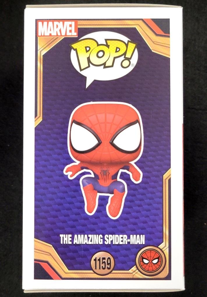 Tobey Maguire signed Amazing Spider-Man Funko Pop 1159 silver auto ~ Beckett BAS