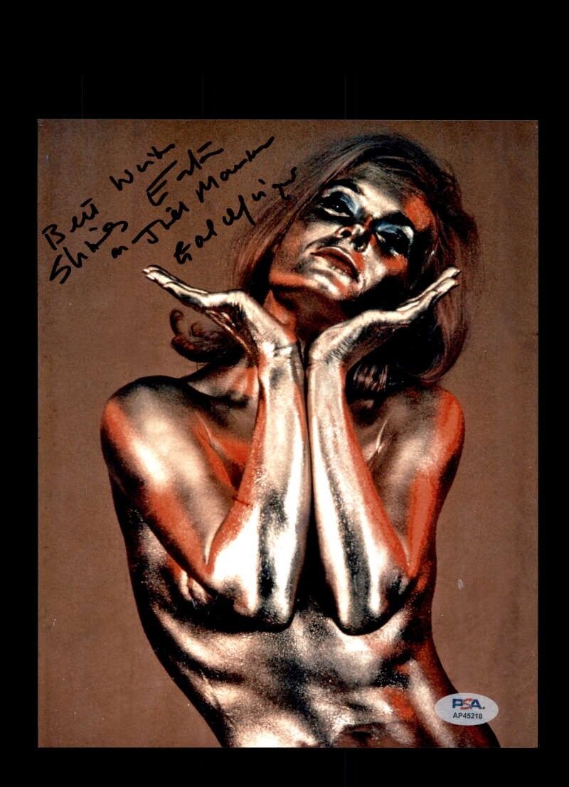 Shirley Eaton PSA DNA Signed 8x10 Photograph Autograph James Bond