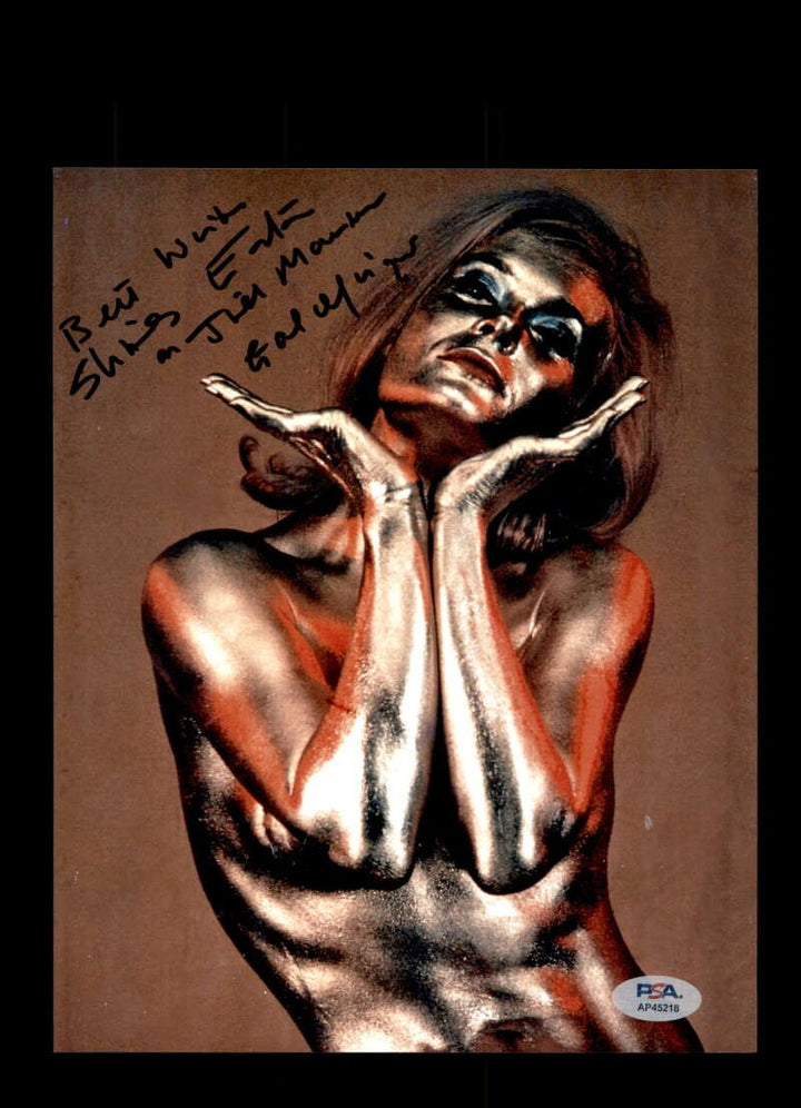 Shirley Eaton PSA DNA Signed 8x10 Photograph Autograph James Bond
