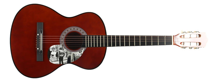 Jon Bon Jovi Signed 38" Brown Acoustic Guitar JSA Hologram