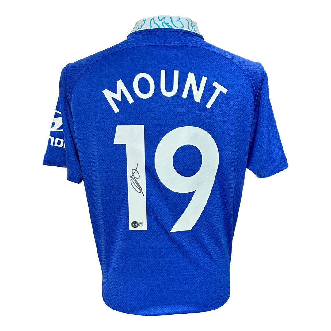 Mason Mount Chelsea Blue Nike Soccer Jersey BAS COA Signed