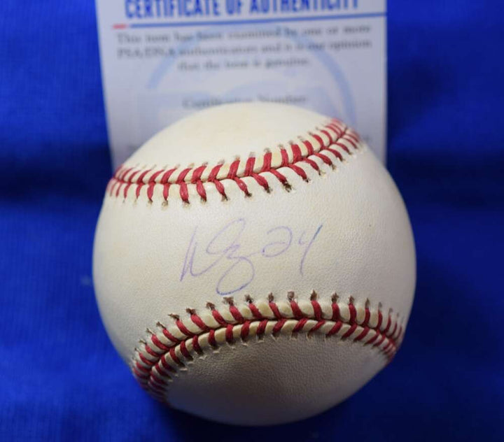 Manny Ramirez PSA DNA Autographed Major League OML Signed Baseball