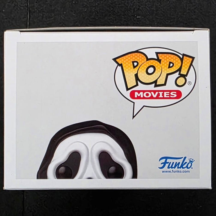 Matthew Lillard Stu & Skeet Ulrich Billy signed Ghost Face (Sit) Funko Pop ~ BAS
