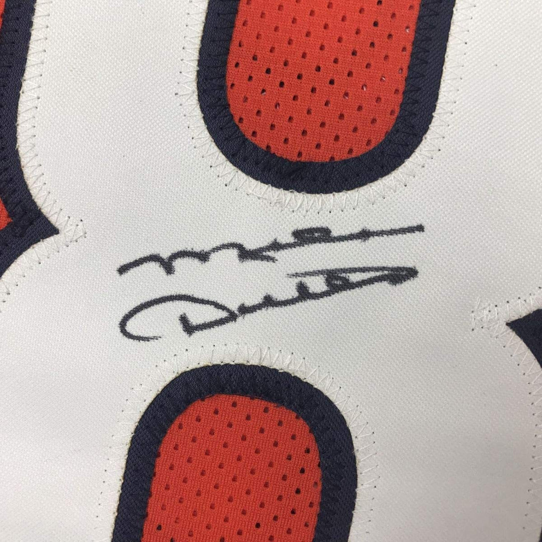 Autographed/Signed MIKE DITKA Chicago Orange Football Jersey JSA COA Auto