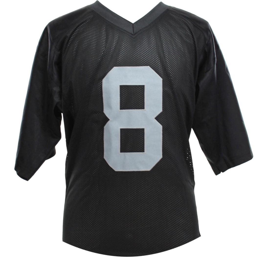 Ray Guy Autographed Oakland Raiders Black Jersey BAS COA Signed Inscribed Vegas