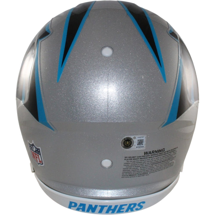 Luke Kuechly Autographed Carolina Panthers Authentic Helmet Beckett WIT 56874