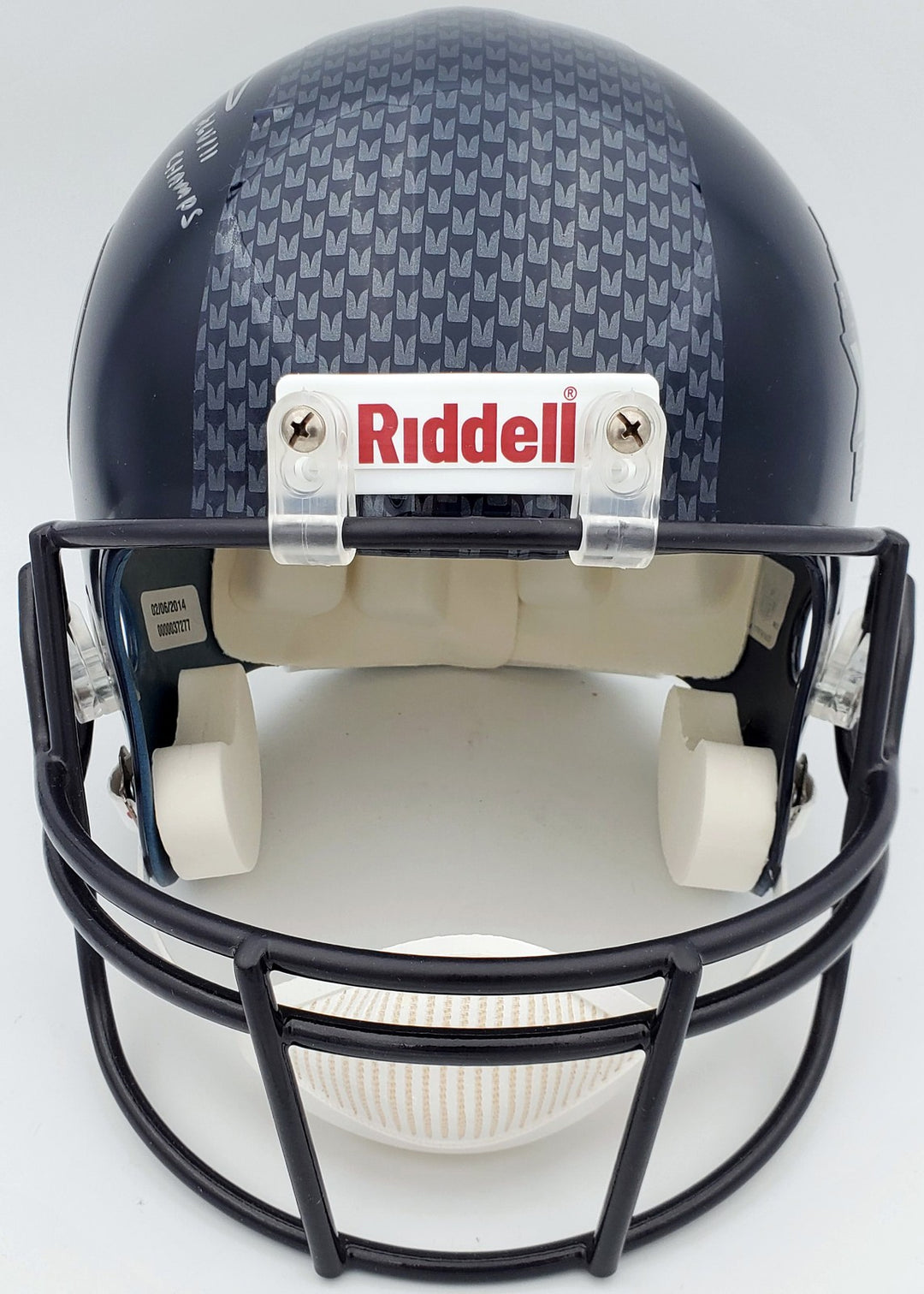 Russell Wilson Signed Seahawks SB Full Size Replica Helmet In Silver RW Holo