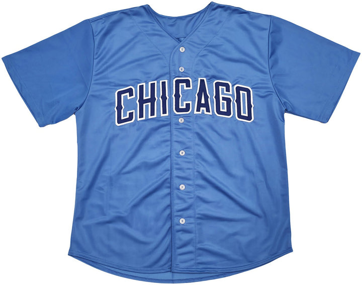 Chicago Cubs Sammy Sosa Signed Blue Jersey Beckett BAS Witness