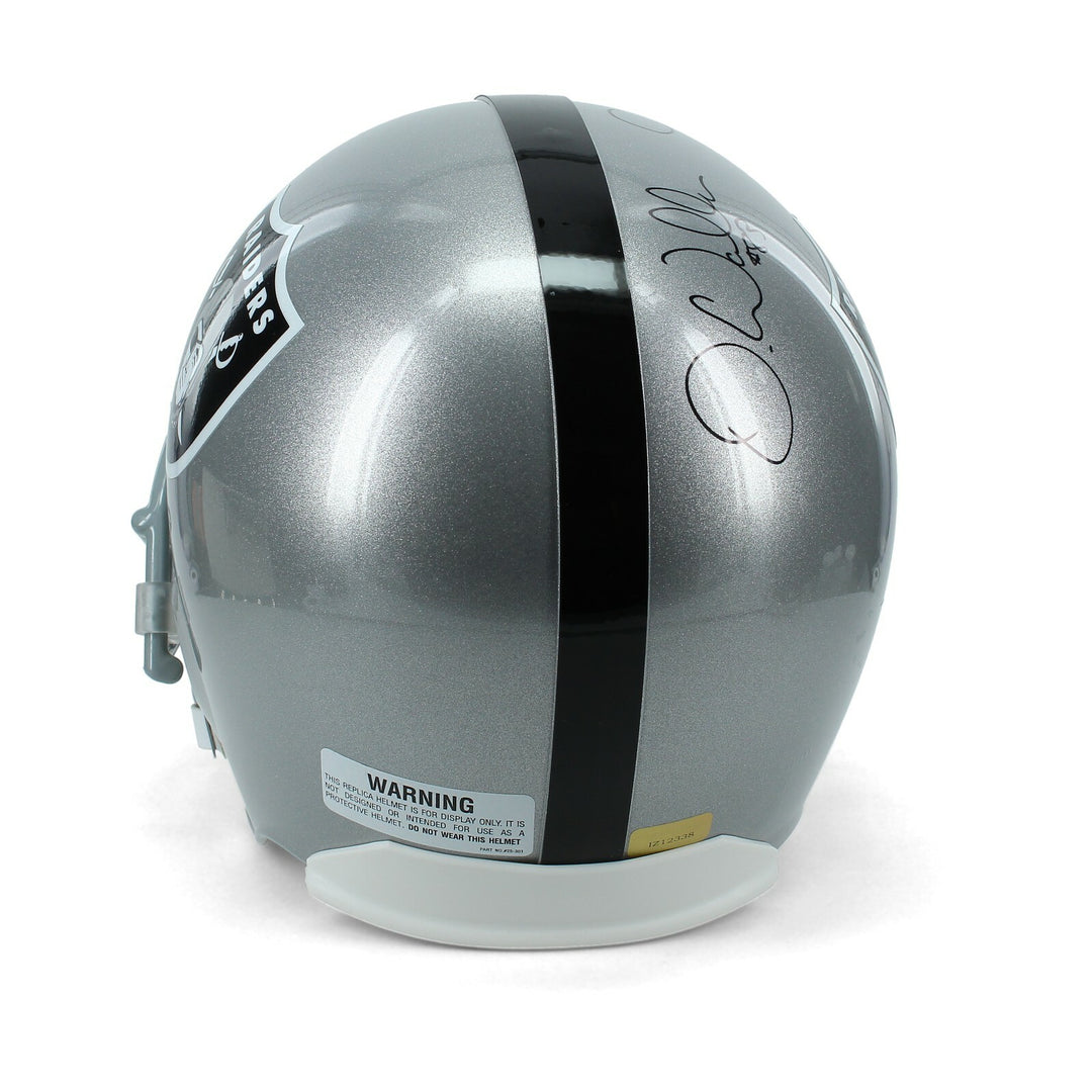 Darren Waller Signed Las Vegas Raiders FS Helmet Inscribed COA Inscriptagraphs