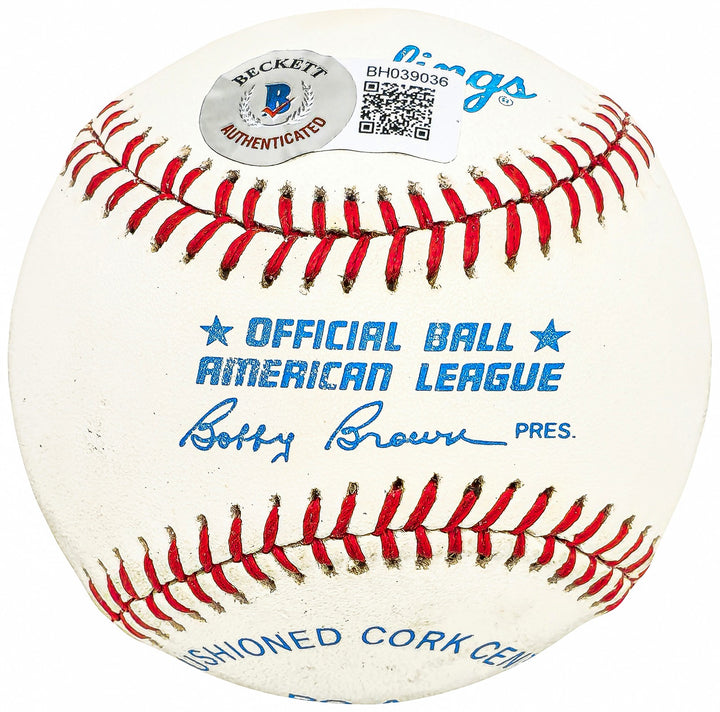 Rac Slider Signed AL Baseball Boston Red Sox Coach Beckett #BH039036