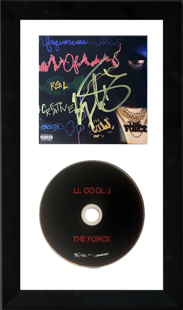 LL Cool J signed 2023-24 The Force CD Album Cover Booklet CD 6.5x12 Framed - COA