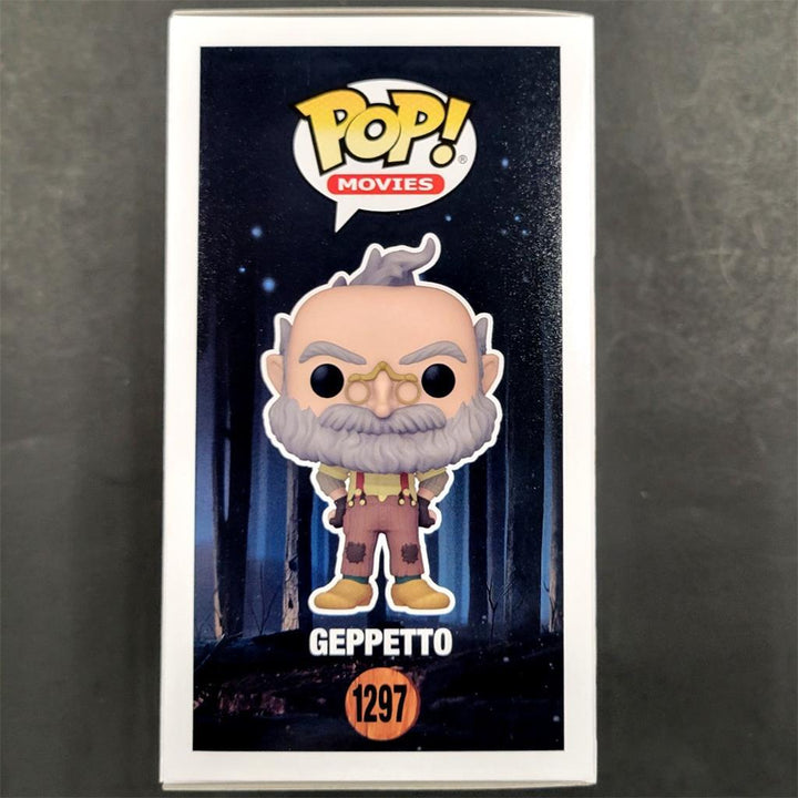 Guillermo Del Toro signed Pinocchio Geppetto Funko Pop! autograph ~ BAS Beckett