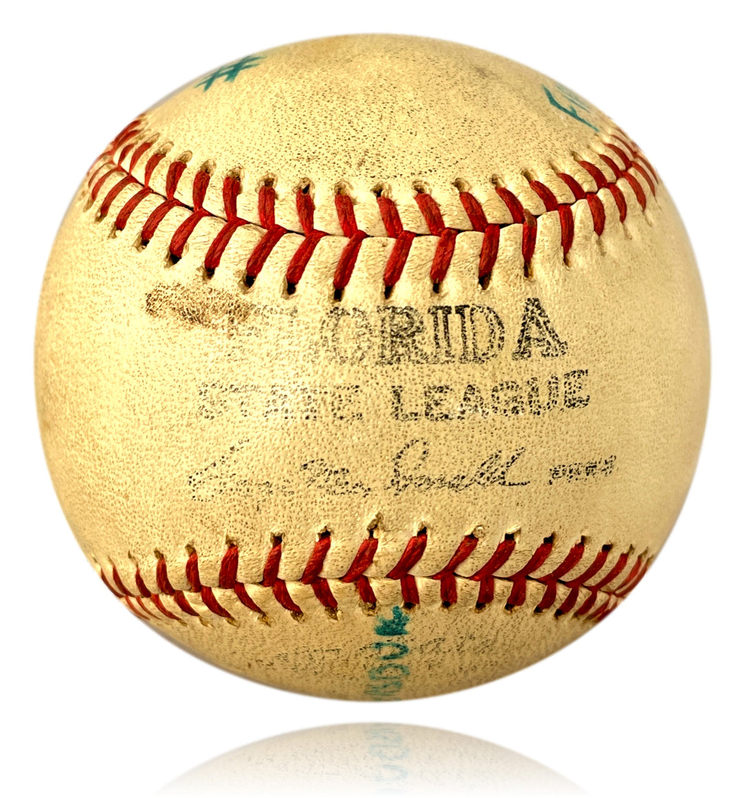 Rollie Fingers Owned Very 1st Pro Career Win Game Used Baseball - Personal COA