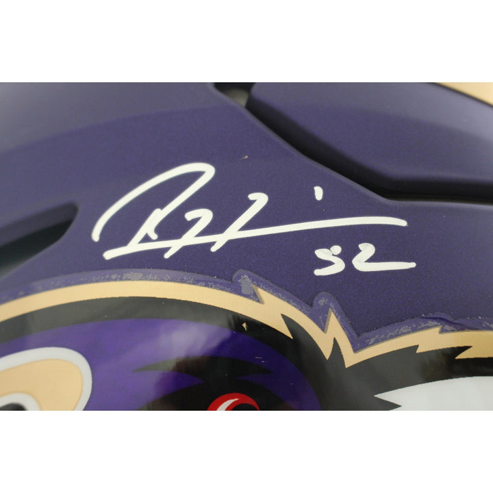 Ray Lewis Signed Baltimore Ravens SpeedFlex 2026 ALT #1 Helmet Beckett W 57515