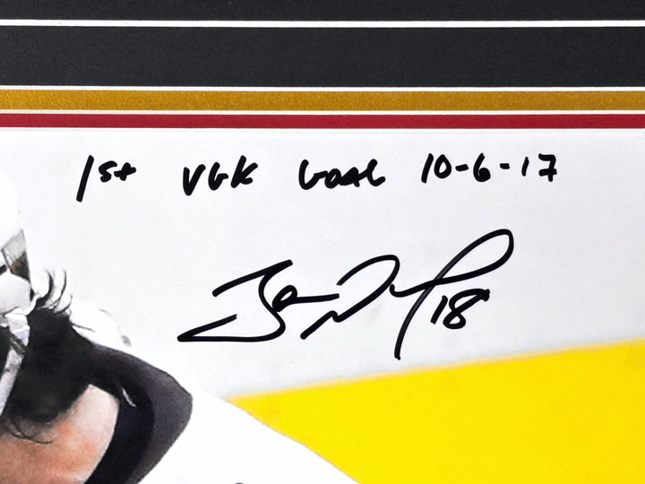Marc-Andre Fleury James Neal Signed 1st Game Vegas Golden Knights 16x20 Photo