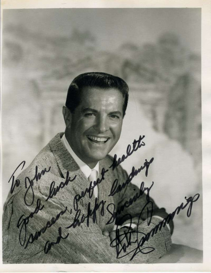Robert Cummings Jsa Coa Hand Signed 8x10 Photo Authenticated Autograph
