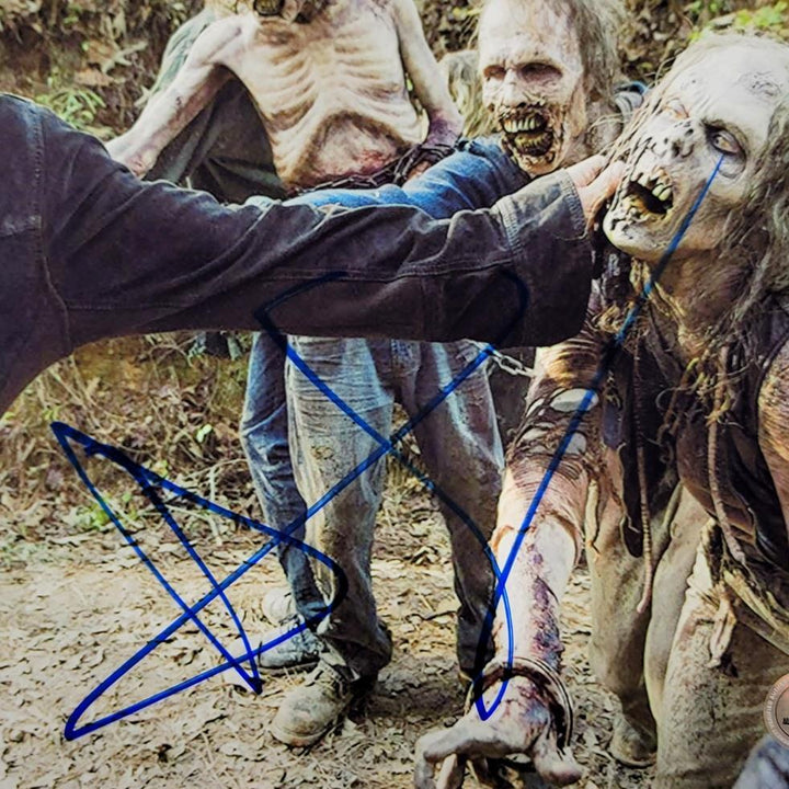 Andrew Lincoln signed 8x10 photo Walking Dead Rick Grimes autograph Beckett BAS