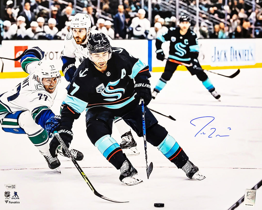 Jordan Eberle Autographed Signed 16x20 Photo Seattle Kraken Fanatics Holo