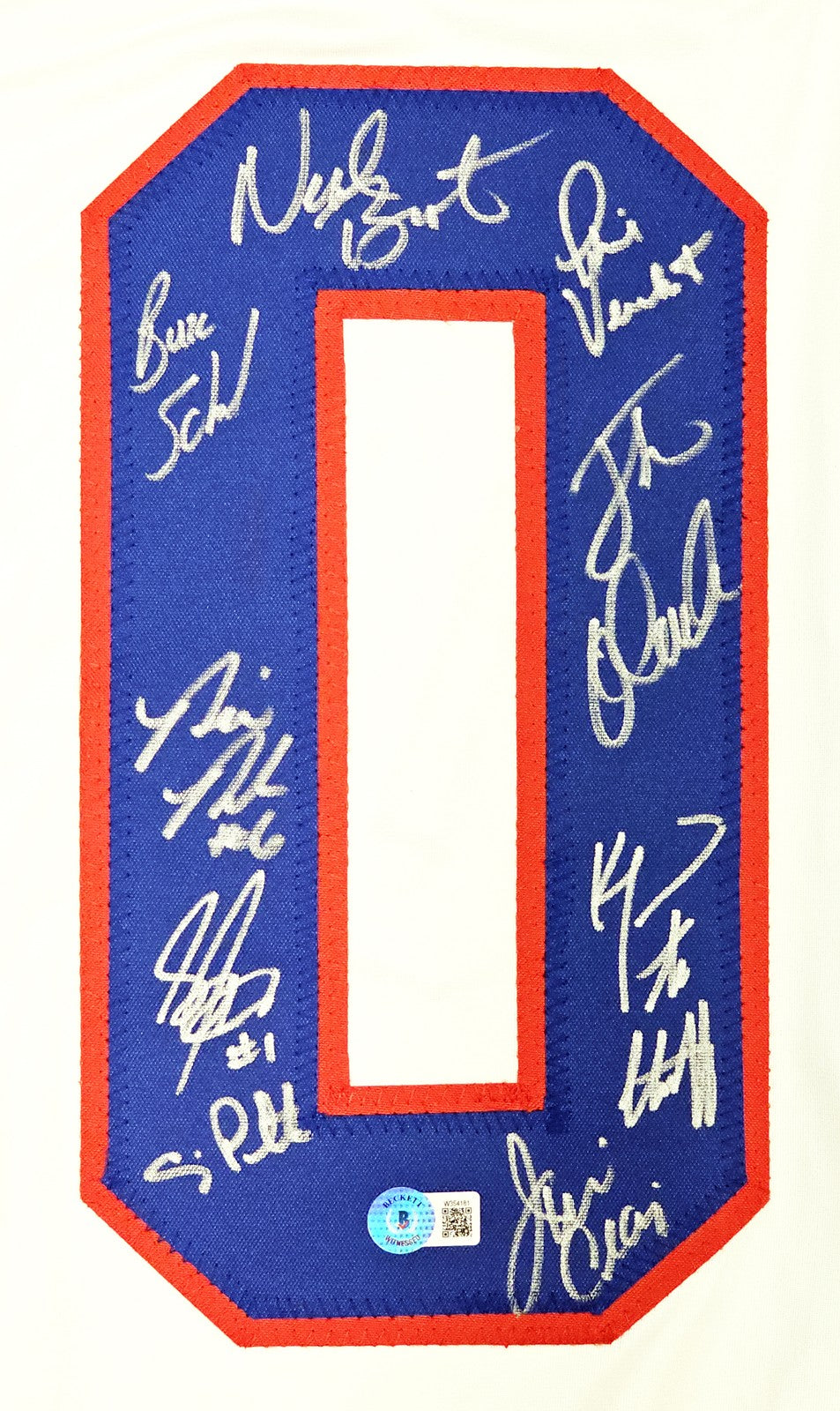 1980 Team USA Hockey Miracle On Ice Auto White Jersey Believe 19 Sg Eruzione BAS