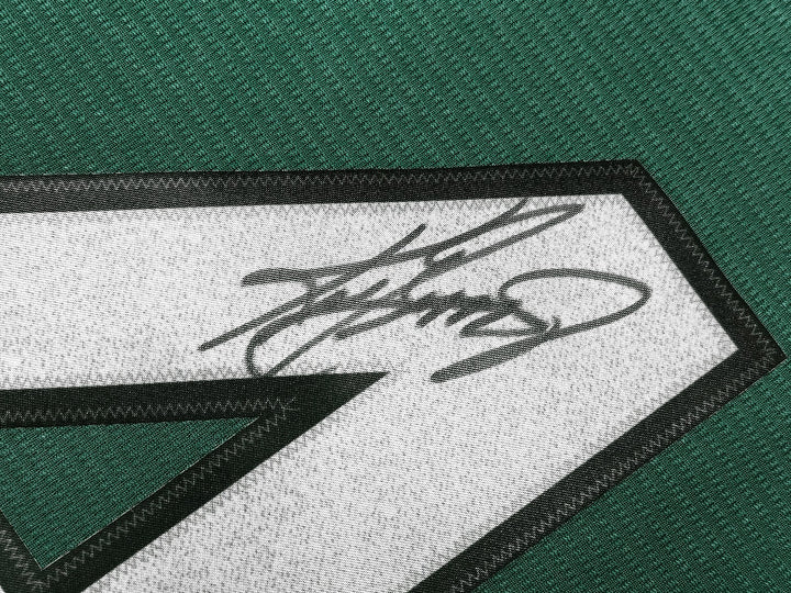 Seattle Mariners Ken Griffey Jr. Signed Teal Nike Jersey Size XXL Beckett Wit