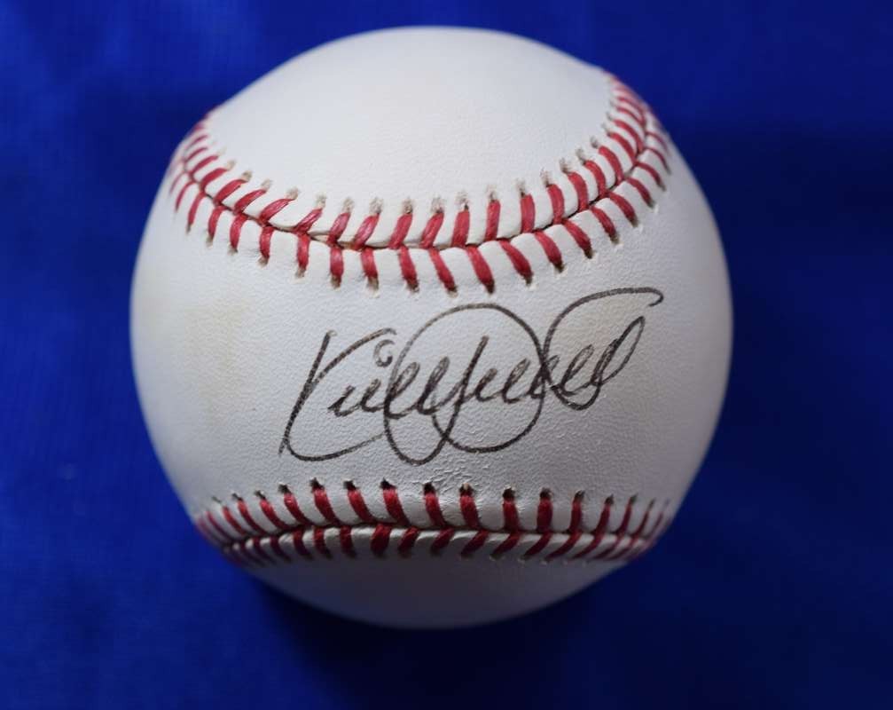 Kirby Puckett Beckett BAS LOA Autographed American League OAL Signed Baseball