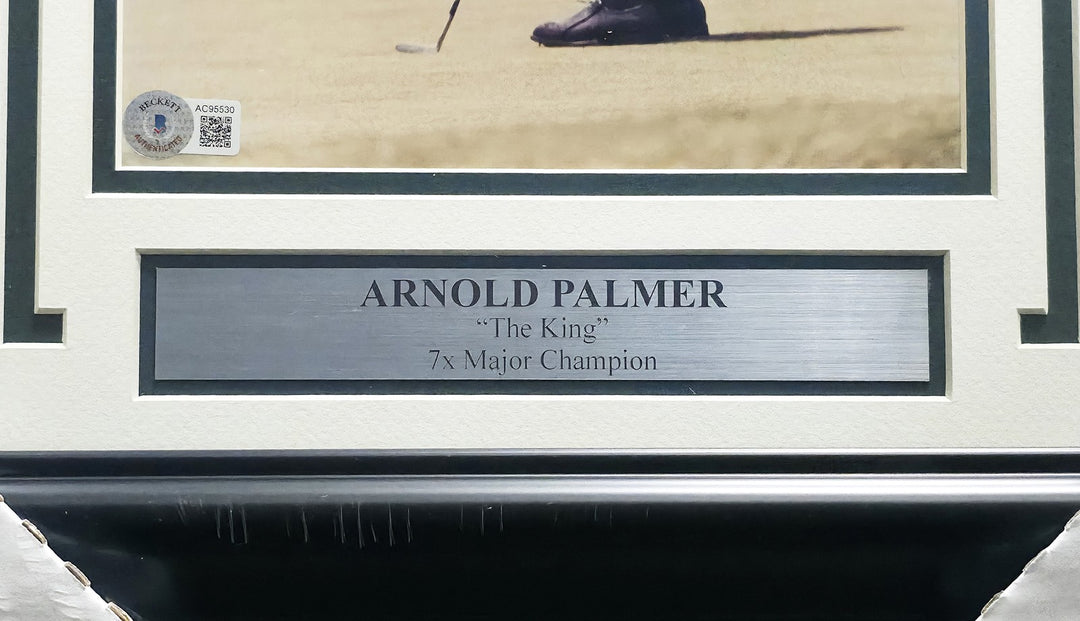 Arnold Palmer Autographed Signed Framed 8x10 Photo Beckett BAS #AC95530