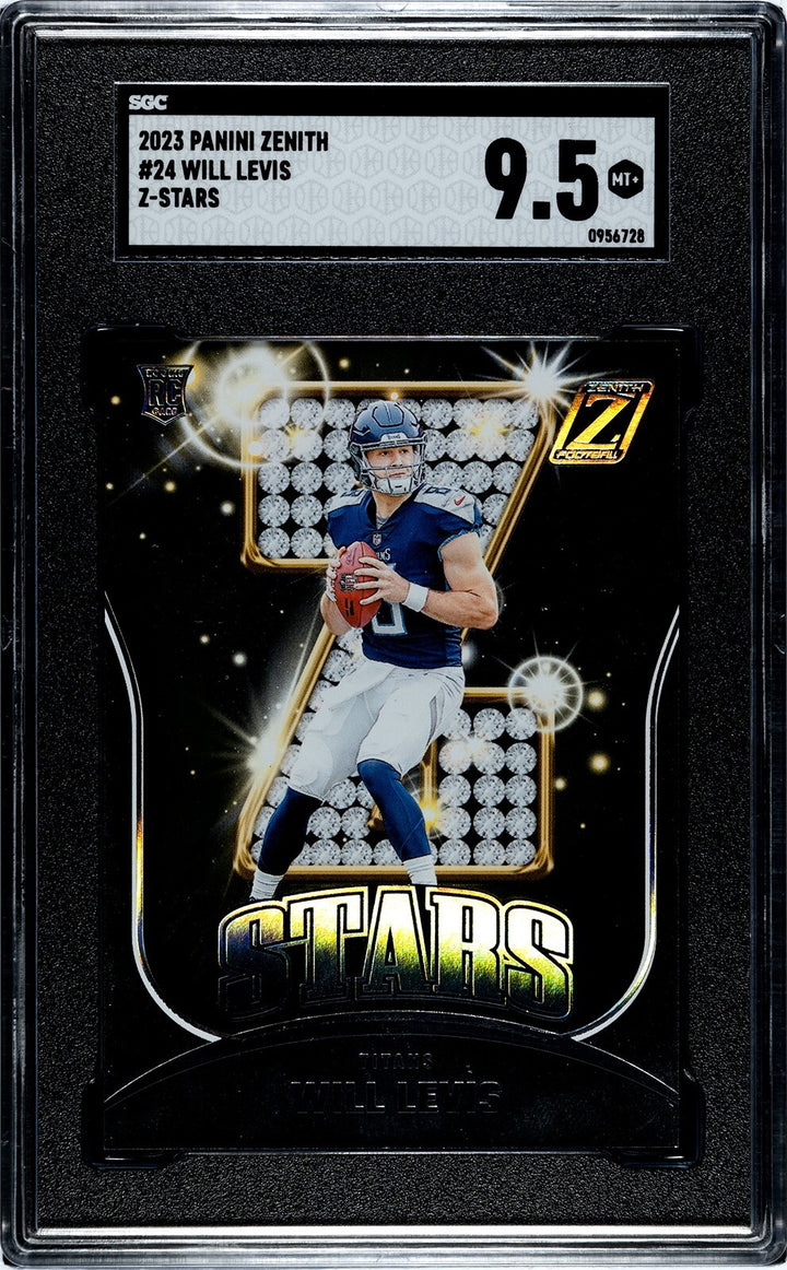 Will Levis 2023 Panini Zenith Z-Stars Rookie Card (RC) #24- SGC Graded 9.5 Mint+