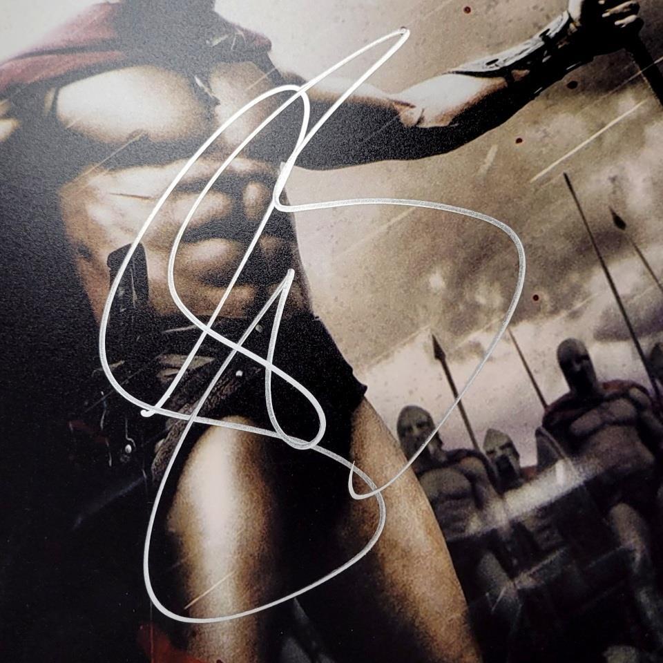 Gerard Butler signed "300" Leonidas 11x14 photo autograph ~ Beckett BAS