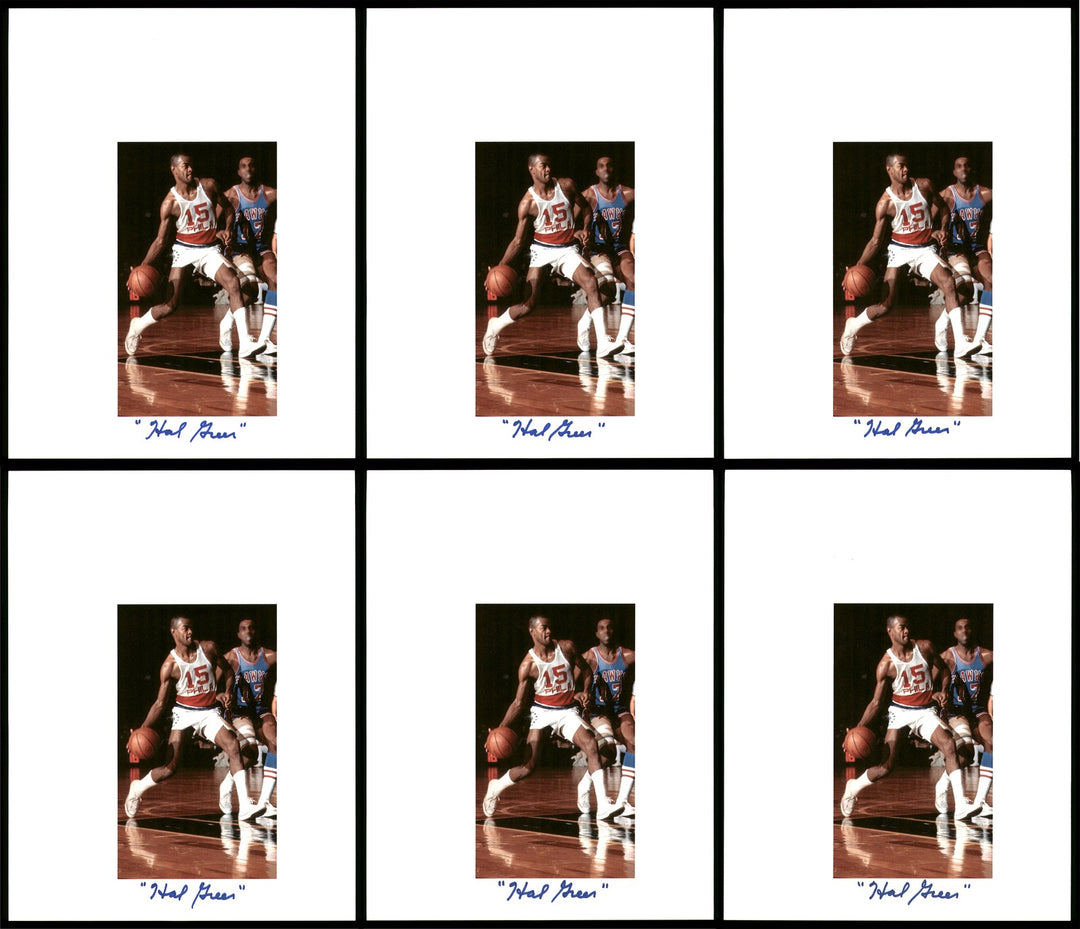 Hal Greer Autographed Signed 8.5x11 Photo 12 Count Lot Philadelphia 76ers