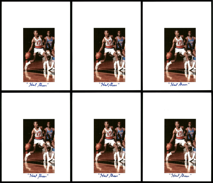 Hal Greer Autographed Signed 8.5x11 Photo 12 Count Lot Philadelphia 76ers