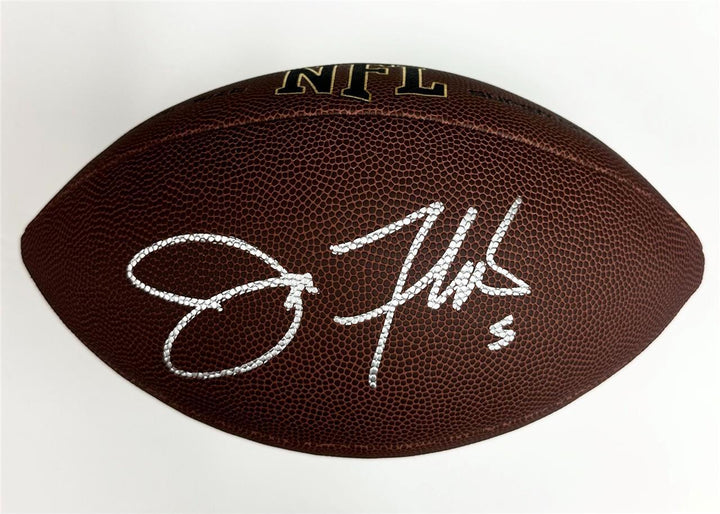 Joe Flacco signed Replica NFL Football Ravens autograph ~ Beckett BAS