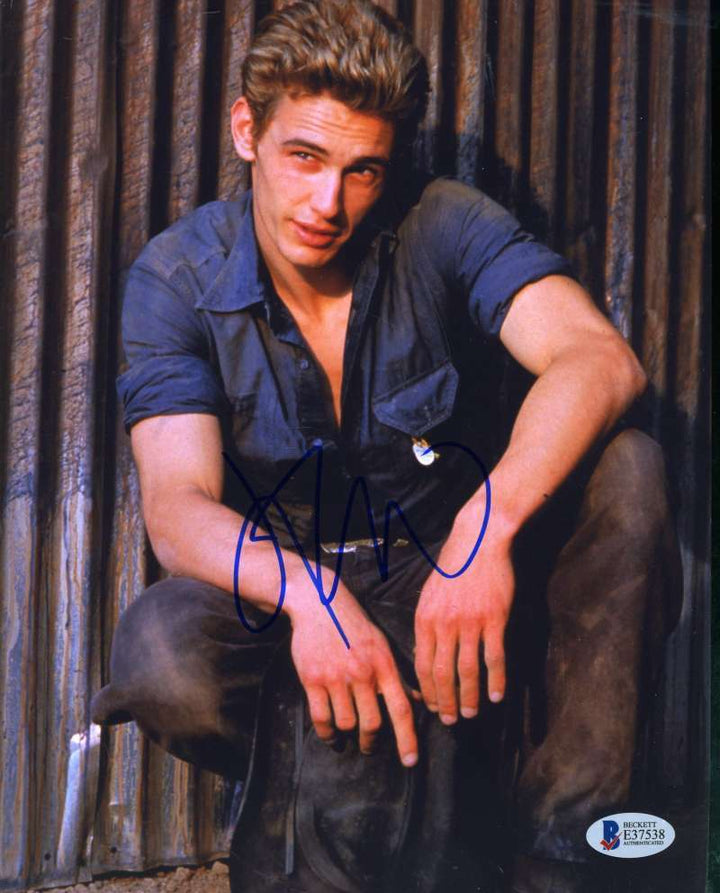 James Franco Bas Beckett Coa Hand Signed Authentic 8x10 Photo Autograph