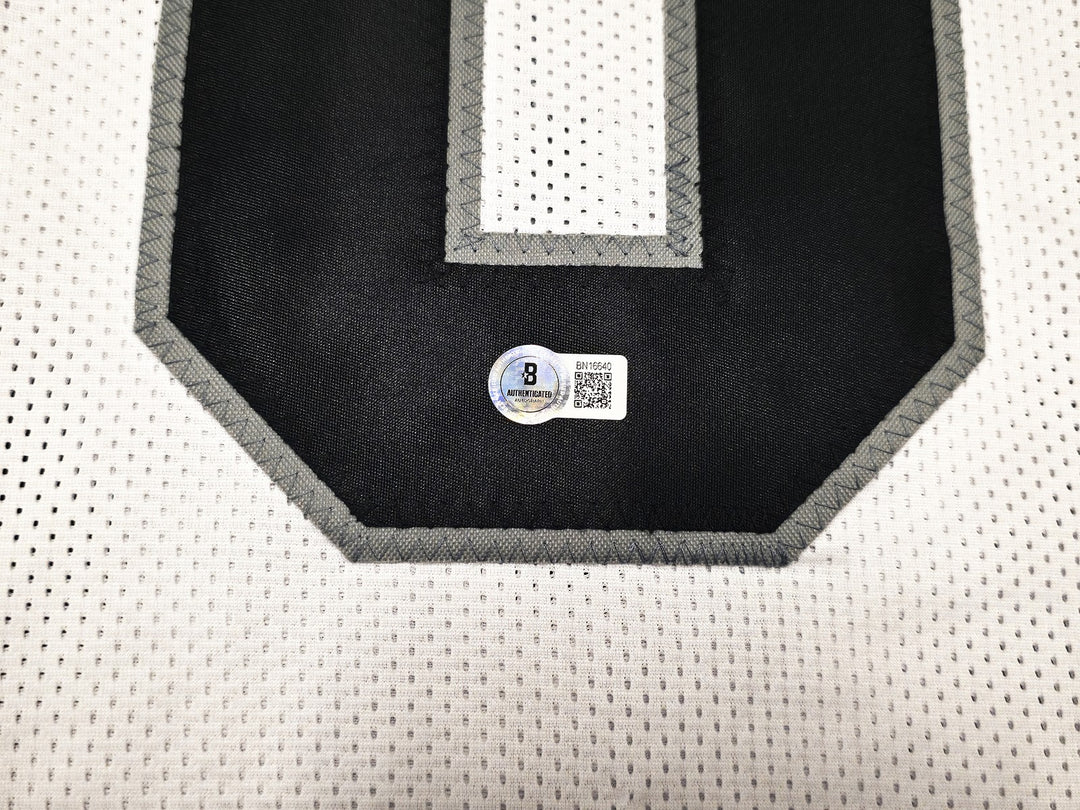 Oakland Raiders Ray Guy Signed White Jersey "HOF 14" Beckett