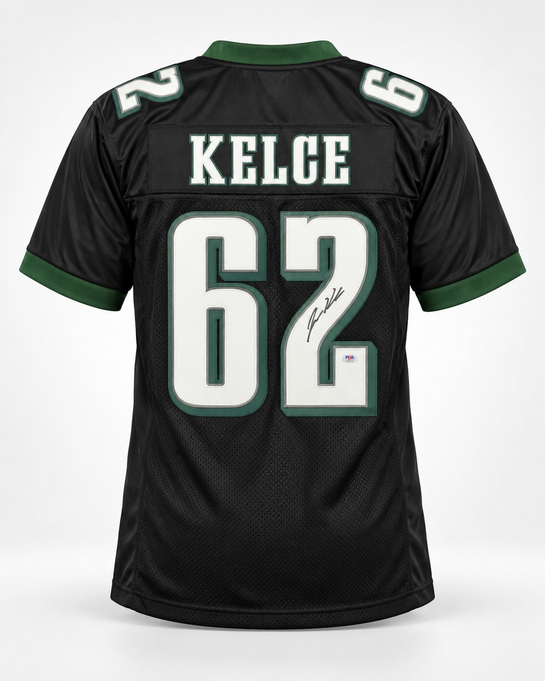 Jason Kelce Signed Philadelphia Eagles Black Jersey PSA/DNA ITP