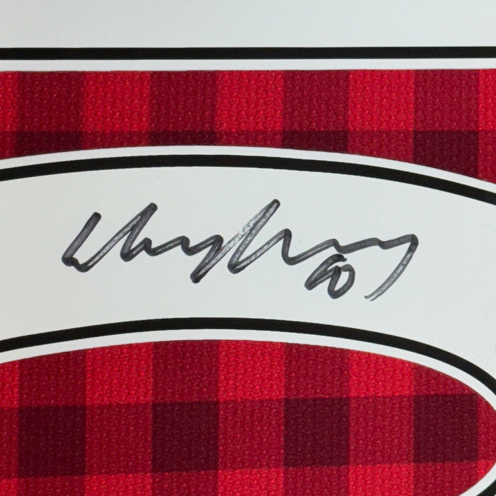 Framed Autographed/Signed Wayne Rooney 35x39 Manchester Red Jersey BAS COA