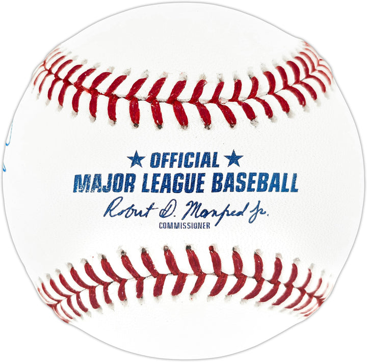 Fred McGriff Signed Official HOF HOF Logo Baseball Braves Beckett Witness