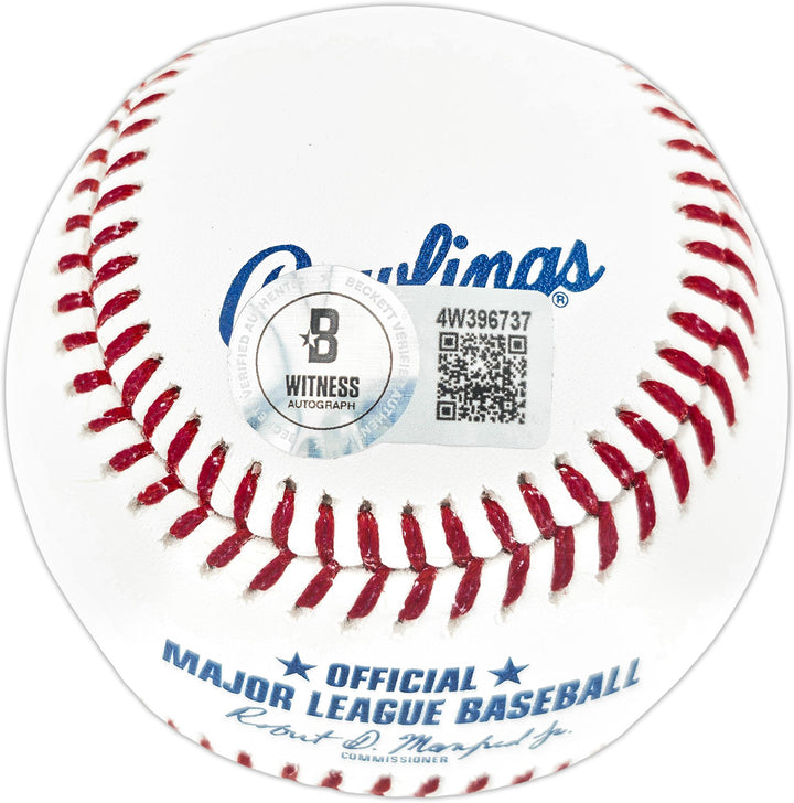 Domingo German Signed MLB Baseball New York Yankees "PG 6/28/23" Beckett Witness