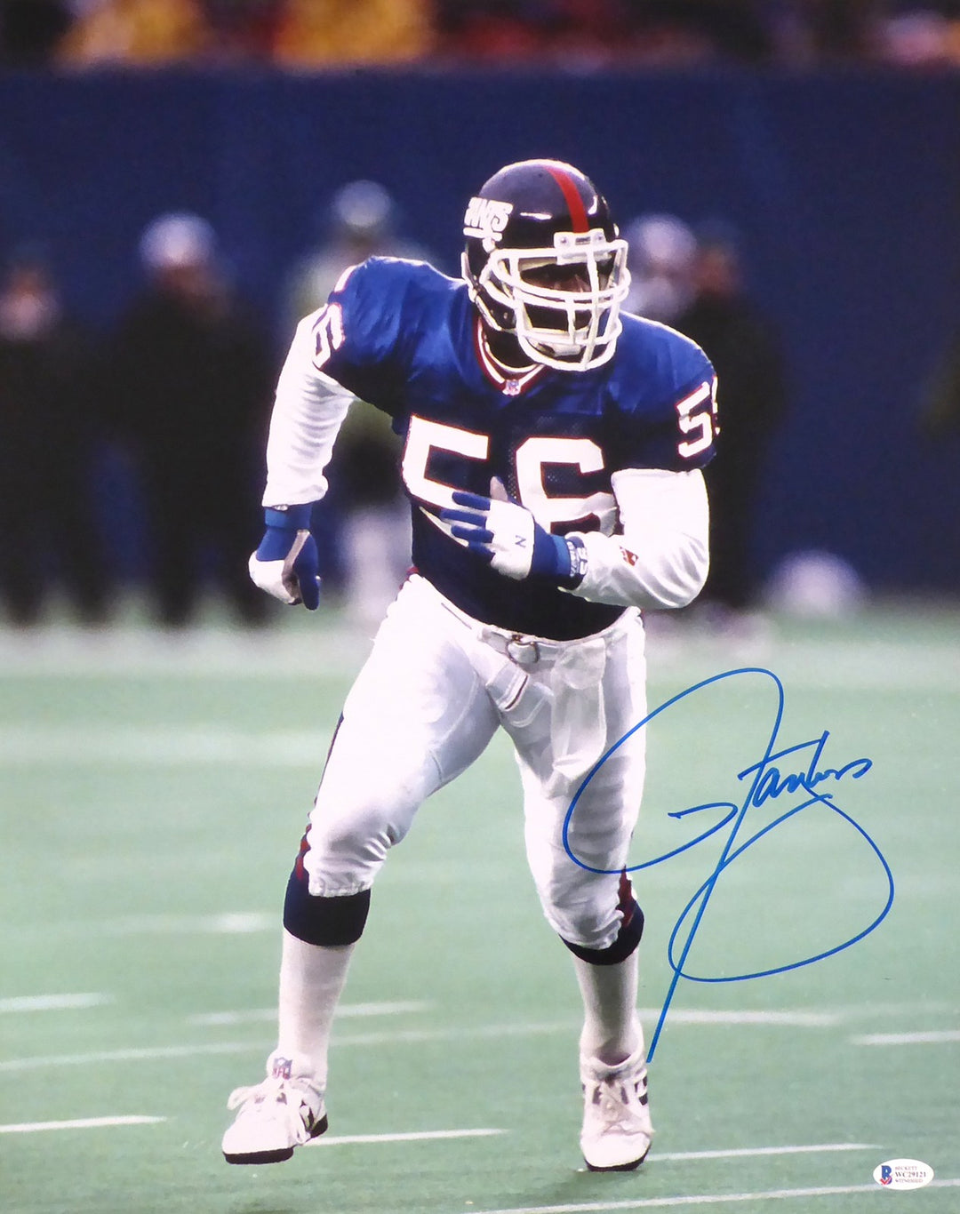 Lawrence Taylor Autographed Signed 16x20 Photo New York Giants Beckett