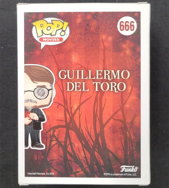 Guillermo Del Toro signed Movie Director Funko Pop! 666 autograph ~ JSA