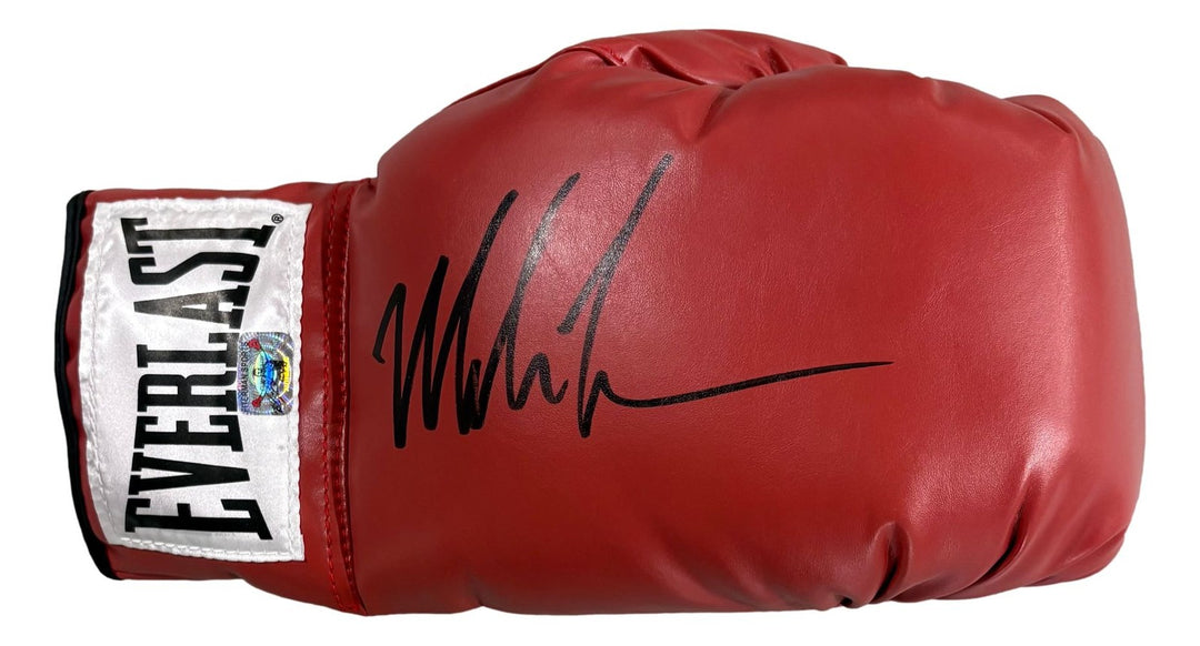 Mike Tyson Signed Red Everlast Right Hand Boxing Glove Tyson Hologram