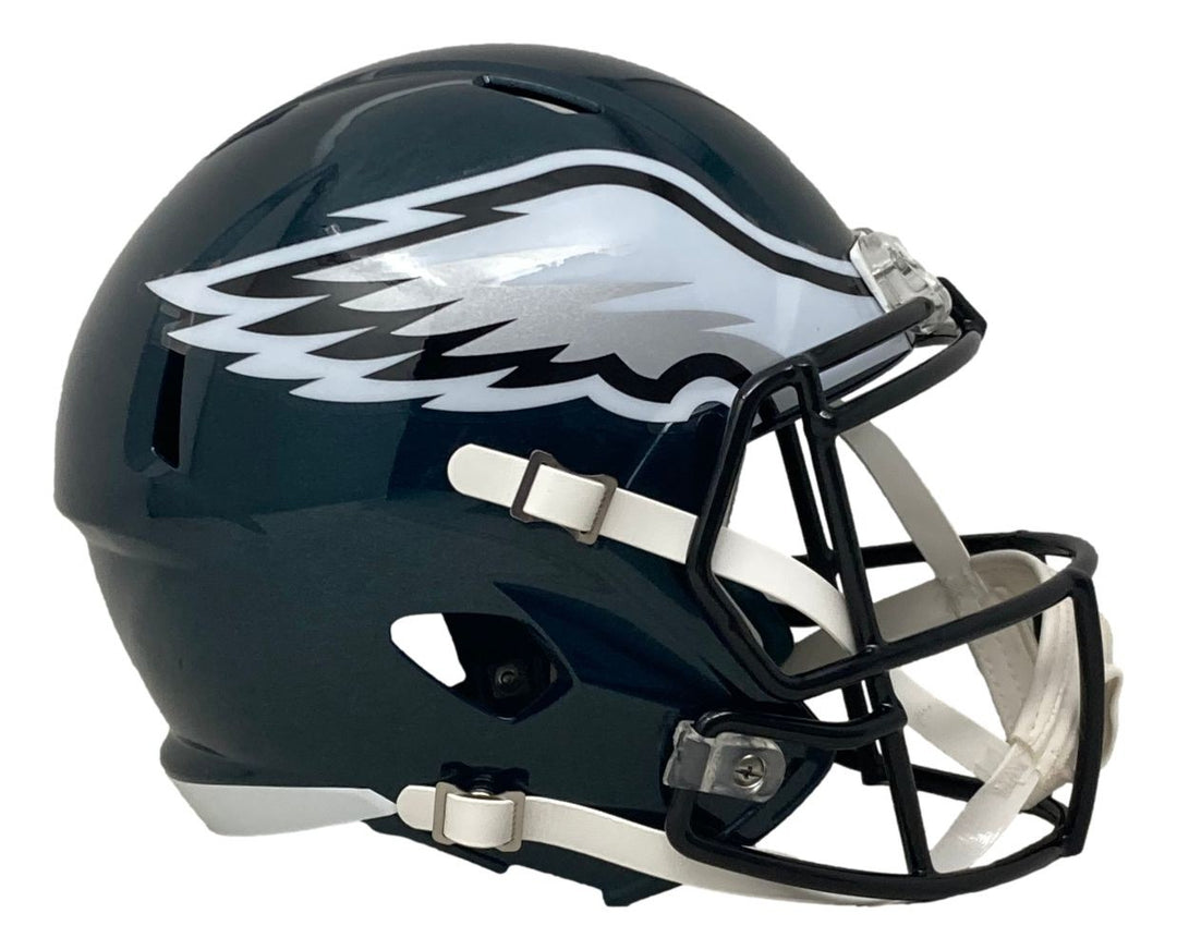 Big Dom DiSandro Signed Philadelphia Eagles FS Super Bowl 59 LIX Replica Helmet