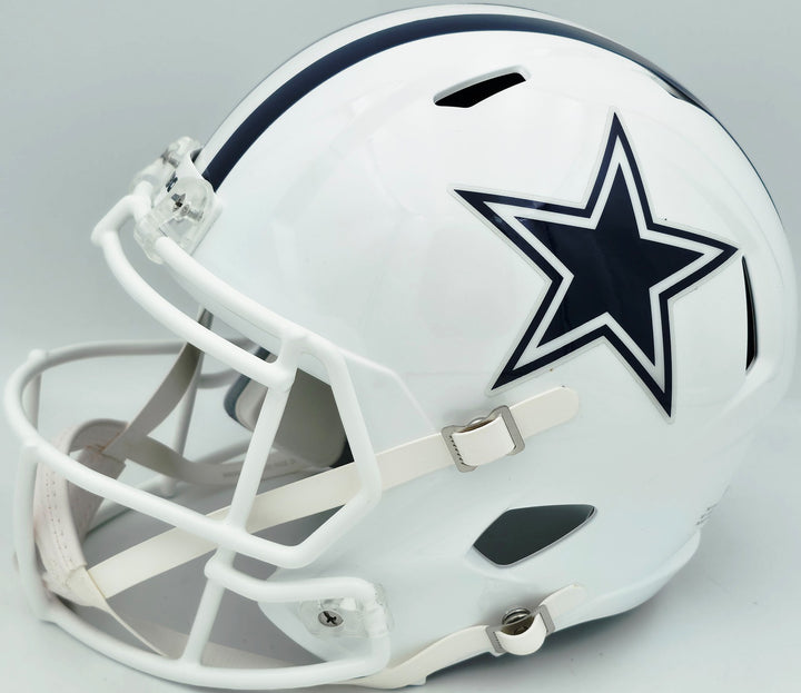 Dez Bryant Signed Dallas Cowboys White 2022 Alternate Full Size Speed Replica