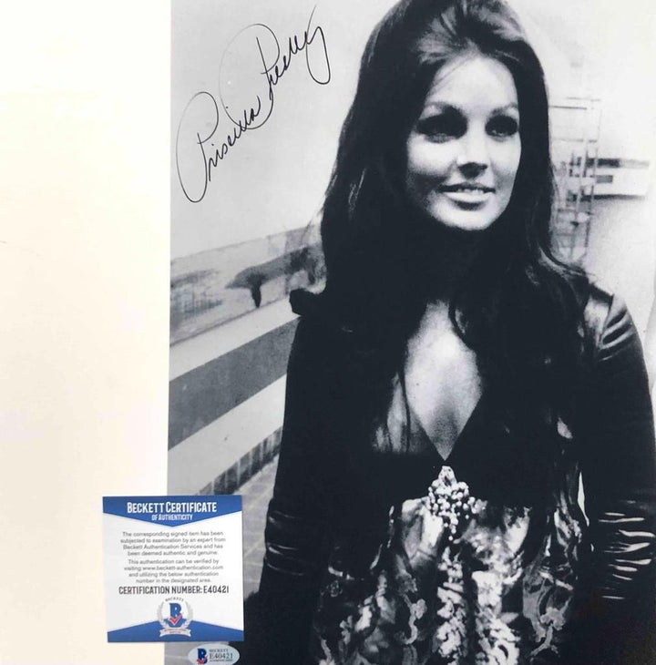 Priscilla Presley signed 11x14 photo ~ Beckett BAS COA autograph ~ Elvis