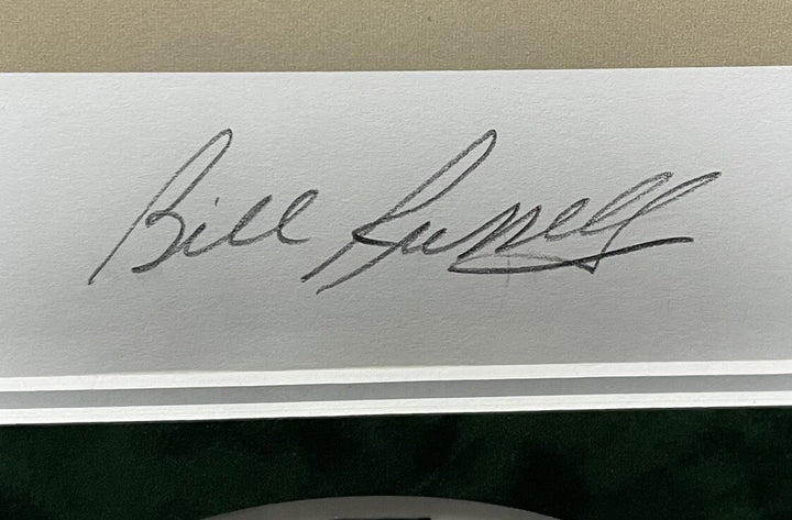 Bill Russell CELTICS Signed 17x23 Framed Litho Photo /600 Suede Autograph COA