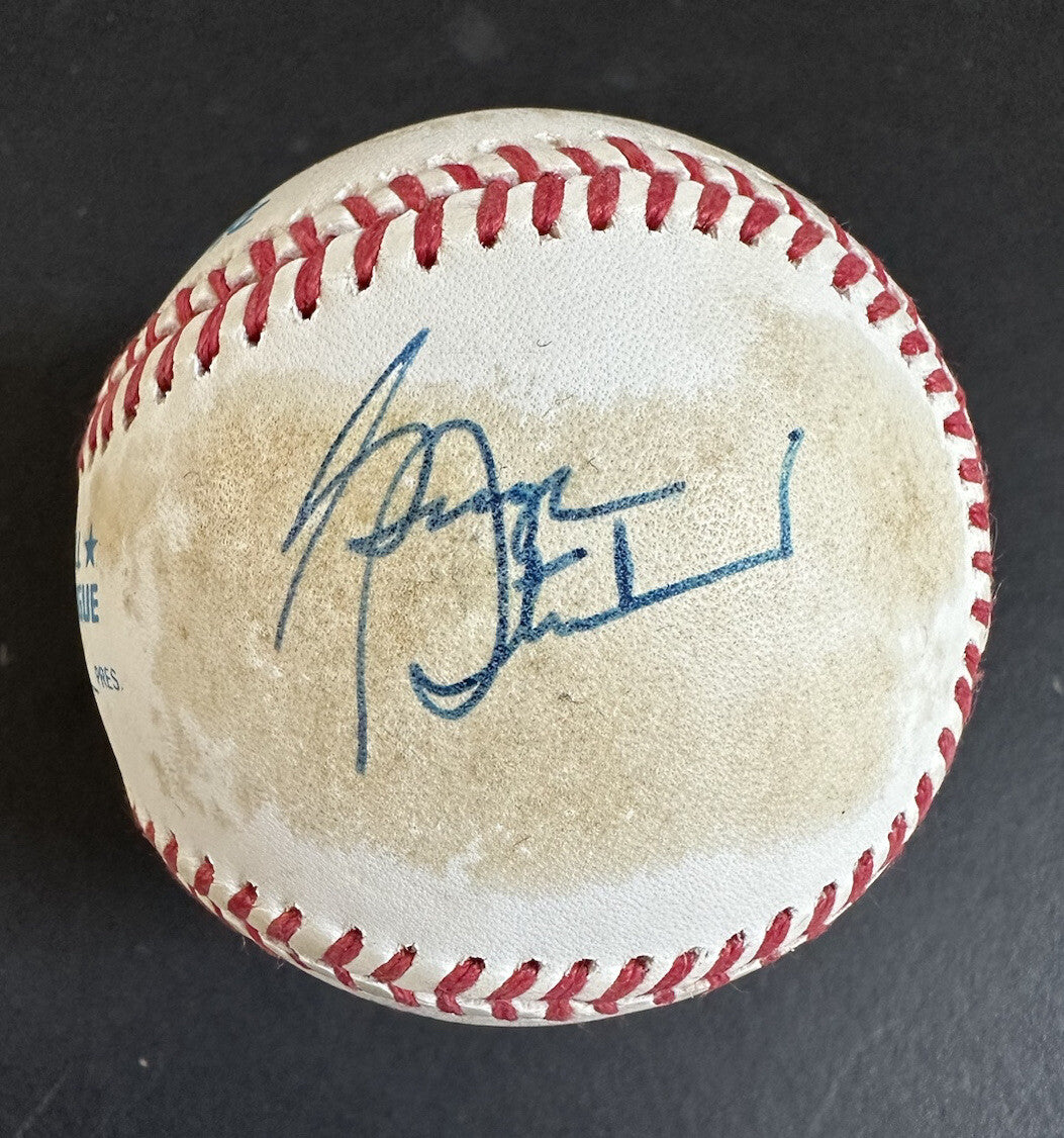 George Steinbrenner Ny Yankees SIGNED Official AL Baseball Bold Auto Jsa